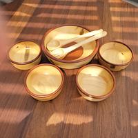 Rustic Saled Bowl Set