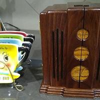 Tiny Art Deco Cabinet for Tea Bag Holders - Project by Steve Rasmussen