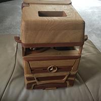 Mercedes Truck, trailer and sea container - Project by Steve @ Phenrica