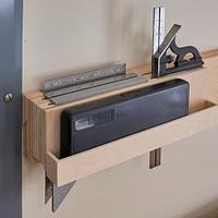 French Cleat Measurement Tool Storage
