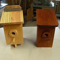 Two Birdhouses - Project by Jim Jakosh