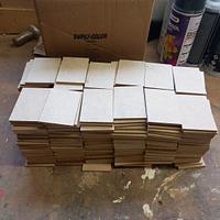 REPRO STANDS, SMALL HOUSES, PLATES 