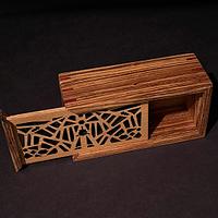 Zebra wood Potpourri box