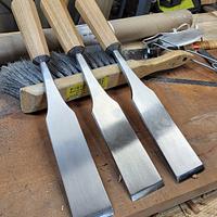 Three really large 18th century style chisels - Project by DW_PGH