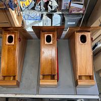 Peterson Style Bluebird Houses in Western Red Cedar - Project by Alan Sateriale