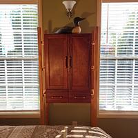 Krenov inspired chest on stand