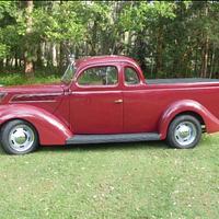 1937 Aussie Ford Ute Replica Model in timber “scratch built”  - A gift for an old friend! - Project by crowie