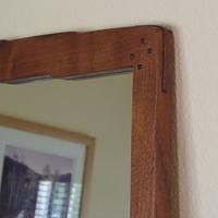 Mesquite Mirror Frame w/ G&G details