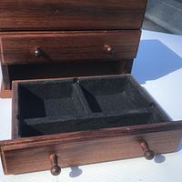 Tasmanian Blackwood and Silky Oak Jewelery Box