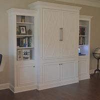 Bookcase and Entertainment Center (2020) - Project by Carey Mitchell