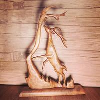 Walnut wood sculpture - Project by siavash_abdoli_wood