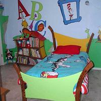 Children's Dr. Suess Style Bed - Project by awsum55
