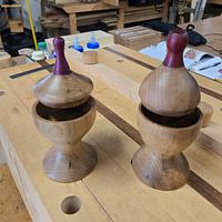 Small Lidded Turnings