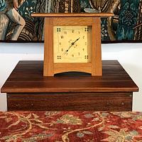 Mission Arts And Crafts Style Wall Clock