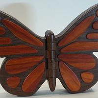 Butterfly Jewelry Box with drawings - Project by Steve Rasmussen