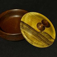 Bowl with a lid.