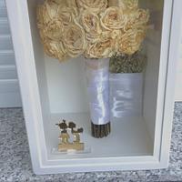 WEDDING BOUQUET DISPLAY BOX