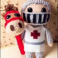 Templar Knigth Amigurumi - La Calabaza de Jack - Project by La Calabaza de Jack