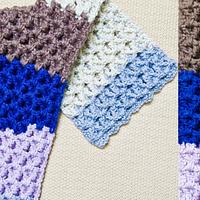 One Row Repeat Easy Crochet Textured Scarf - Project by rajiscrafthobby