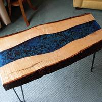 Natural Edge River Table - Project by Jim Jakosh
