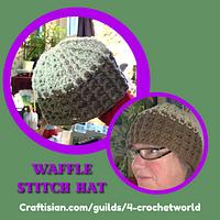 Waffle Stitch Hat 