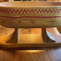 Wooden bowl