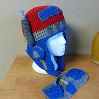 Transformer Optimus Prime reversable Hat