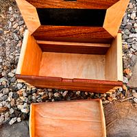 Keepsake Box in Sapele and Maple