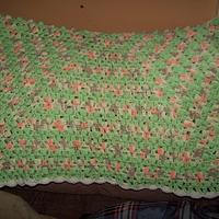 Hexagon baby blanket