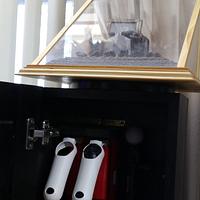 “Bread Board” Display Box mounted on a lazy susan.