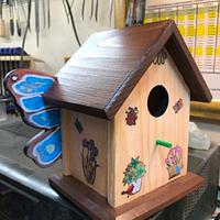 Butterflied Decor Vase