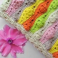 Crochet Wave Blanket Pattern - Project by janegreen