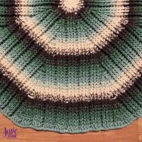 Mossy Oaks Rug – Squishy, textured, round rug to dress up any room!