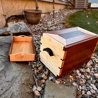 Keepsake Box in Sapele and Maple - Project by Alan Sateriale