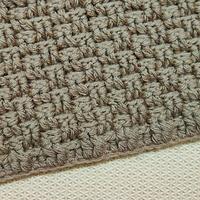 Easy Pattern for Textured Woven Crochet Blanket - Project by rajiscrafthobby