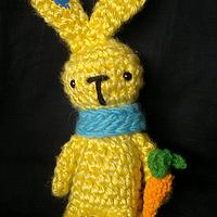 Spring Carrot Bunny - Silver  - Project by Mamta Motiyani