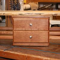 bench with drawers