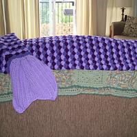 Mermaid Tail Afghan - Project by babs272