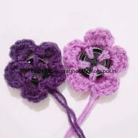 Button Flower - Project by rajiscrafthobby