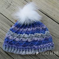 Divine Hat with Pom Pom - Project by Erin