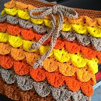 Crocodile stitch sling bag - Project by Farida Cahyaning Ati