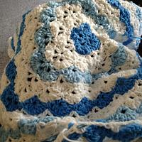 Beautiful Shells stitch blanket #2 - Project by Nicole