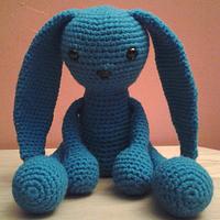 Blue the Alien Bunny