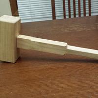 scrap wood mallet - Project by Indianajoe