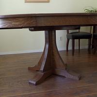 Stickley 713 Pedestal Table