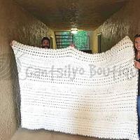Crochet Wedding Blanket | Honeymoon Blanket | Housewarming Blanket | Heirloom Blanket - Project by Lou Woodhead