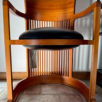 Leather seat replacement for Frank Lloyd Wrights Barrel Chair