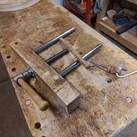 End vise racking stop.