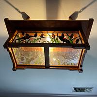 Greene and Greene Style Ceiling Light 