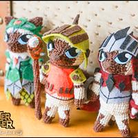 Felyne Amigurumis - Monster Hunter - La Calabaza de Jack - Project by La Calabaza de Jack